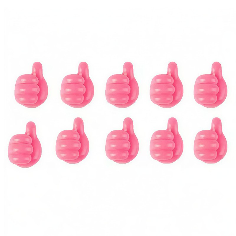 گیره فانتزی نگهدارنده سیم و کابل بسته 10 عددی