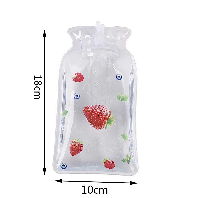 کیسه آب گرم مسافرتی طرح شفاف