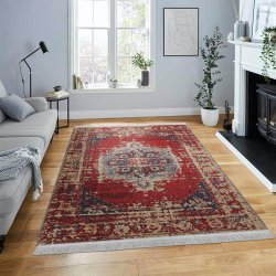 فرش مخمل نادی طرح سنتی کد o127