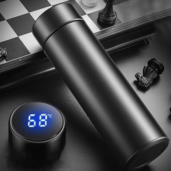 فلاسک هوشمند دماسنج دار Unique